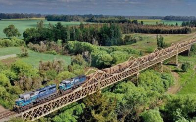 Reconstrucción Puente Ferroviario Cautín : TREN AL SUR SIN INTERRUPCIONES